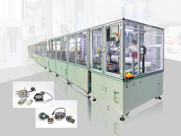 電機裝配設(shè)備解決方案 電機自動化設(shè)備解決方案